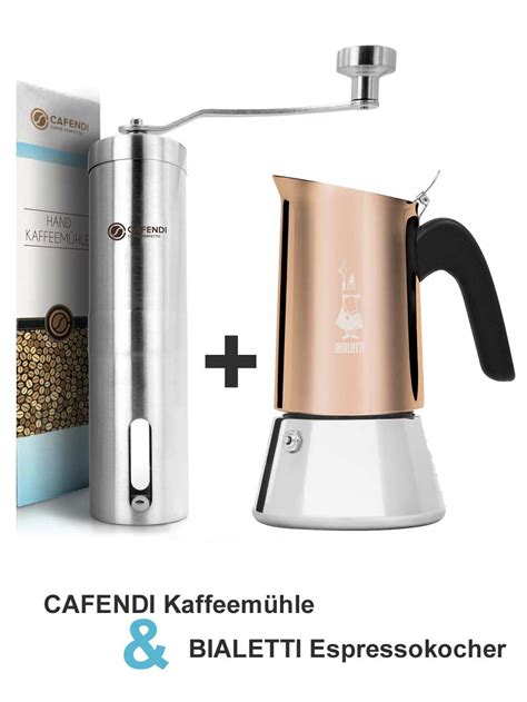 Paket Bialetti Espressokocher Venus Tassen Induktionsgeeignet