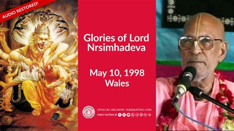 Glories Of Lord Nrsimhadeva English May Wales Youtube