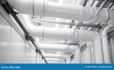 manufacturing white industrial background stock illustration