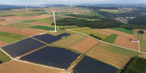 Steag Errichtet Megawatt Photovoltaik Anlage In Bestehendem Windpark