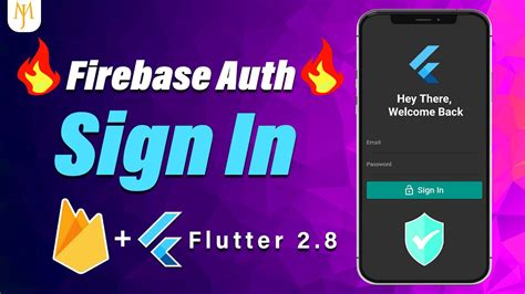 Flutter Tutorial Sign In Logout Firebase Authentication