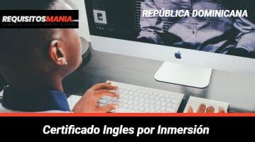 Descargar el Certificado Ingles por Inmersión por Internet 2024