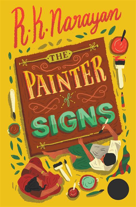 R.K.Narayan's "The Painter of Signs" book cover on Behance