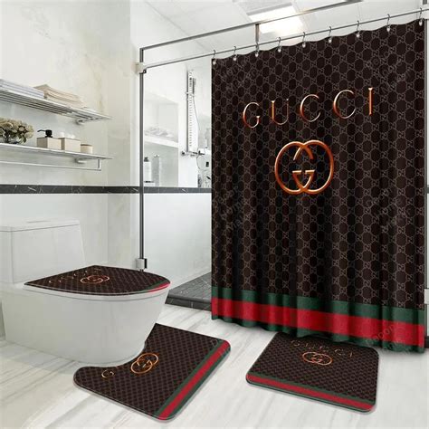 Browen Gucci Shower Curtain My Luxurious Home