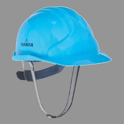 Polypropylene Co Polymer Blue PN 561 Karam Safety Helmet For