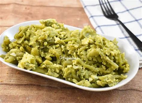 Receta Del Revuelto De Jud As Verdes Con Huevo