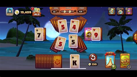 Tiki Solitaire Tripeaks Episode Lantern Bay Level