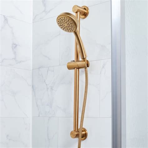 Moen Eco Performance Brushed Gold 1 Spray Handheld Shower 175 Gpm 66