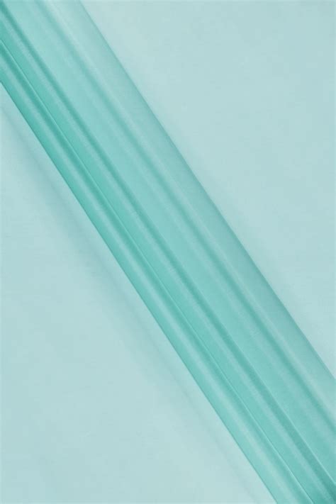 Silk Organza Dusty Turquoise