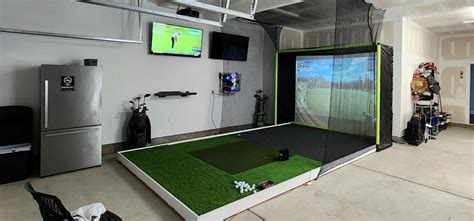 Just Finished My Garage Setup R Golfsimulator