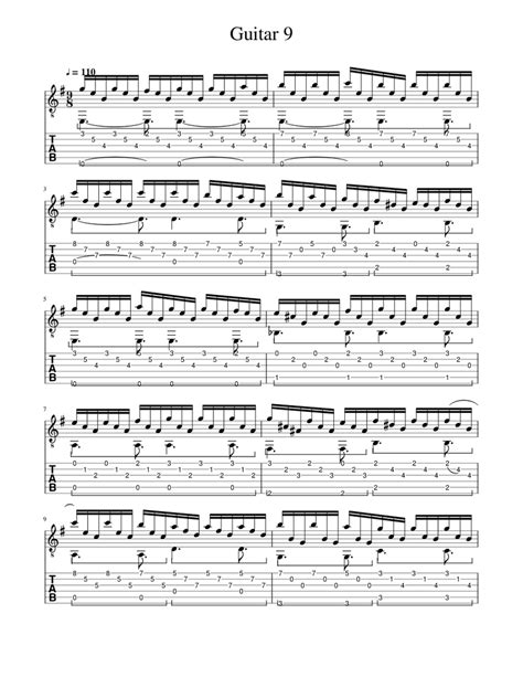 Guitar Solo Sheet Music For Guitar Solo Download And Print In Pdf