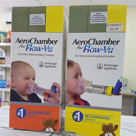 Aerochamber Plus Flow Vu Small Medium Mask Shopee Malaysia