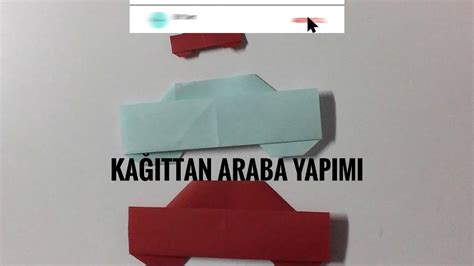 KAĞITTAN ARABA YAPIMI ARABA NASIL YAPILIR YouTube