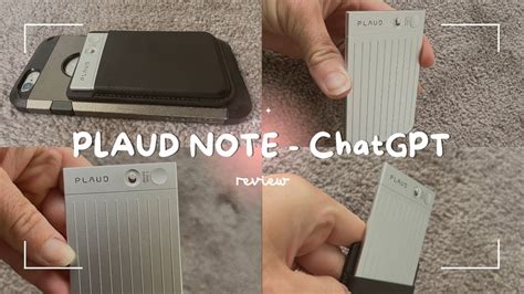 Review Plaud Note An Ai Voice Recorder Powered By Chatgpt Youtube