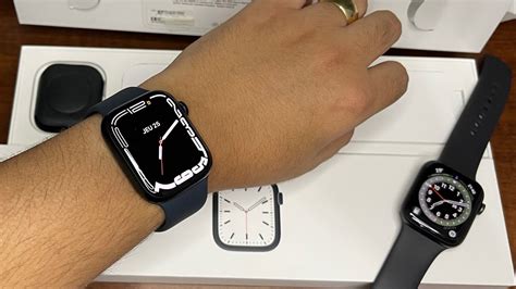 Apple Watch Series 7 45mm Unboxing E Primeiras Impressões Youtube