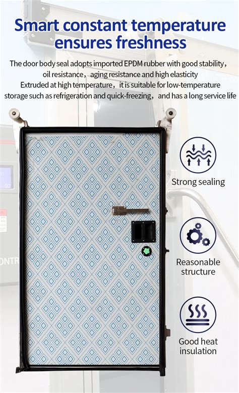 Cold Storage Cold Room Interior Door With Ce Certificates Sliding Door