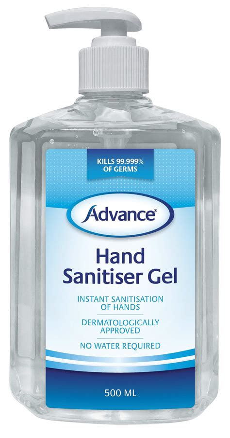 Hand Sanitiser Gel 70 Alcohol 500ml