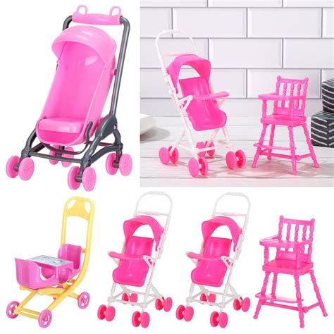 Cochecito De Beb En Miniatura Carritos Infantiles Accesorios Para