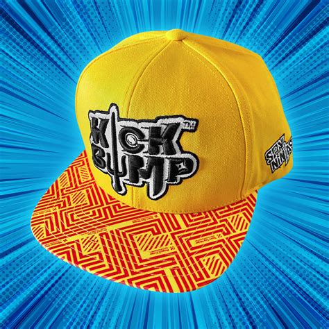 Kick Bump Cap With Snapback And Flat Peak Spy Ninjas Spyninjasstore