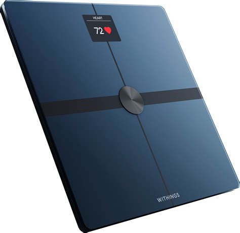 Customer Reviews Withings Body Smart Advanced Body Composition Smart Wi Fi Scale Black Wbs13