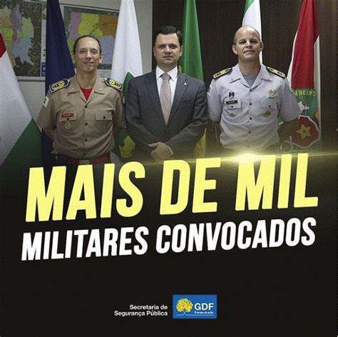 Concurso Pm Df Secret Rio Convoca Mais De Mil Candidatos Aprovados