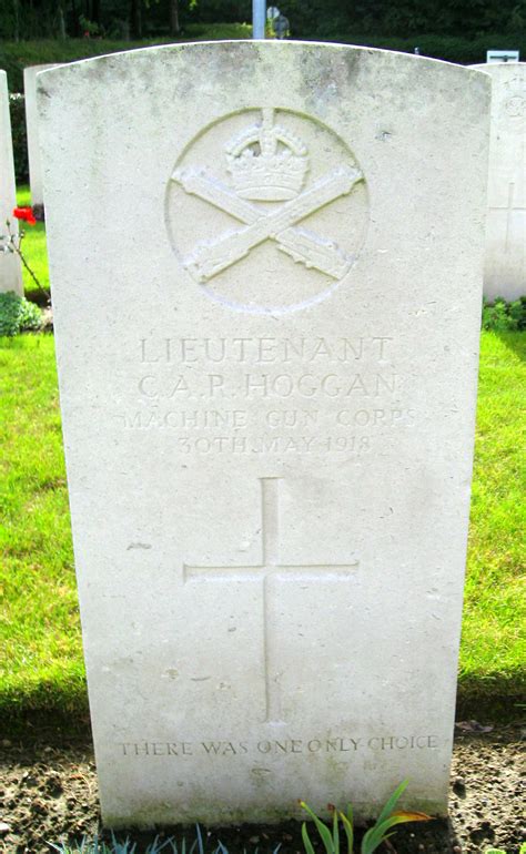 Lieut Claude Ashley Rieu Hoggan Unknown Find A Grave Memorial