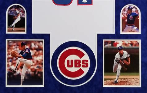 Greg Maddux Autographed Framed Cubs White Jersey The Stadium Studio