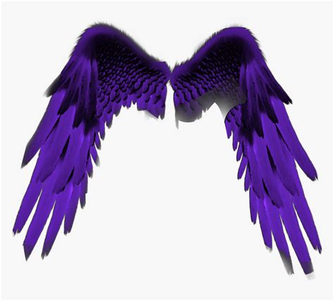 Dark Purple Angel Wings By Mendez1996 On Deviantart