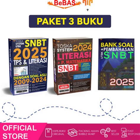 Jual Terbaru Buku Toska System Utbk Snbt 2025 Soal Asli 2009 2024 7