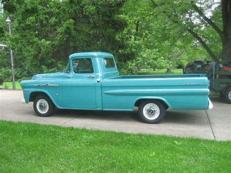 1958 Chevy Pickup Apache Fleetside 3200 Longbed Classic Chevrolet Other Pickups 1958 For Sale