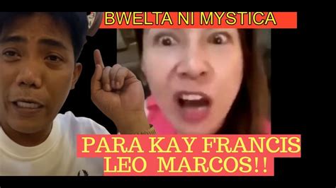 MYSTICA TINAWAG NA SUPOT AT PURO YABANG SI FRANCIS MARCOS MYSTICA