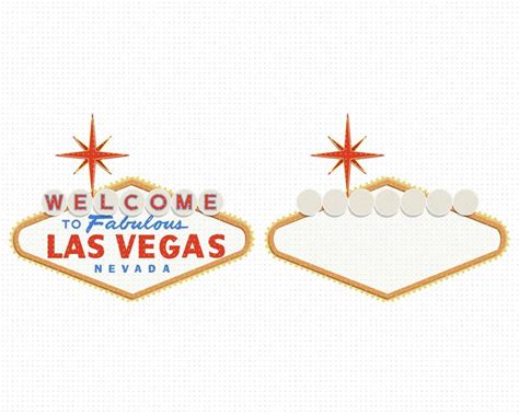 Welcome To Las Vegas Sign Svg Las Vegas Sign Svg Las Vegas Etsy Las