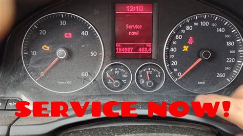 Jak skasować SERVICE NOW Golf V Touran Caddy VW Volkswagen reset