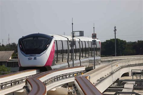 Bangkok Post Bangkok S Pink Spur Monorail Complete