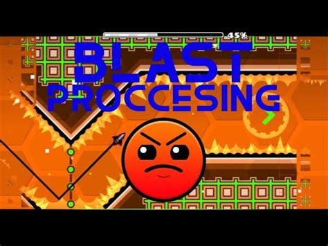 Geometry Dash Blast Processing Harder Level Youtube