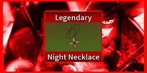 Beli Item Night Necklace (Legendary) | King Legacy Roblox Terlengkap ...