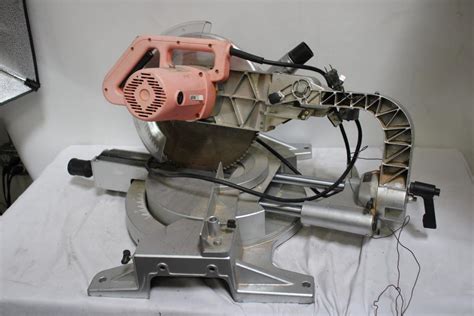 Chicago Electric 12 Compound Slide Miter Saw 91852 Property Room