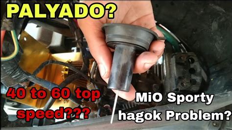 Mio Sporty Hagok Palyado Problem Mm Stock Carb Everyday