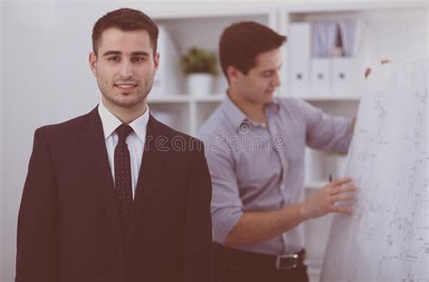 Happy Business People Talking on Meeting at Office Stock Photo - Image ...