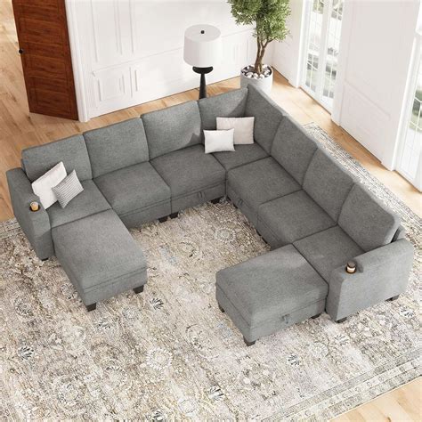 Amazon Belffin Modular Sectional Sofa Set With Storage For Living