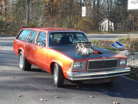 1979 Malibu Pro Street Wagon Ground Pounder Classic Chevrolet Malibu