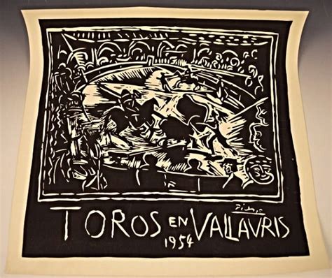 1954 Pablo Picasso Linocut