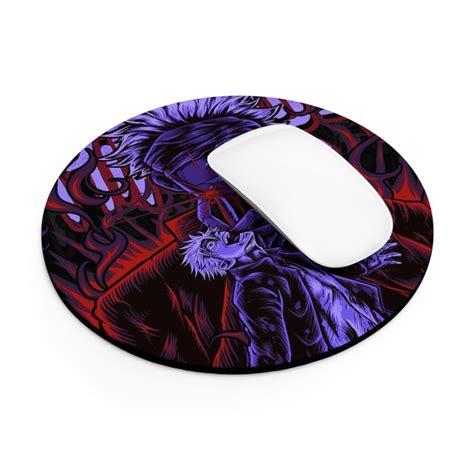 Mousepad redondo Satoru Gojo Jujutsu Kaisen Tienda Rirumé