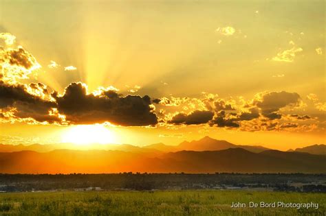 "God's Sunset III" by John De Bord Photography | Redbubble