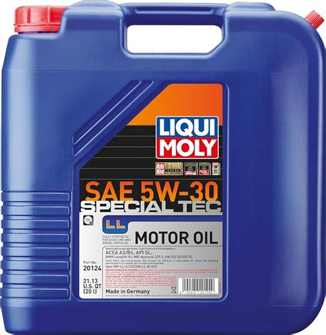 Liqui Moly Fully Synthetic Longtime High Tech 5W 30 Motor 50 OFF