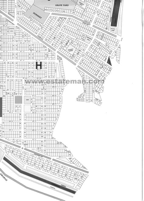 Map of DHA Phase II Islamabad