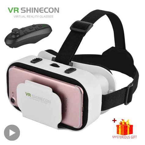 Shinecon VR Glasses 3D Headset Virtual Reality Device Helmet Goggles