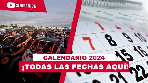 CONOCE EL CALENDARIO 2024 DE RALLYS CON NOSOTROS ENTERATE DE TODO