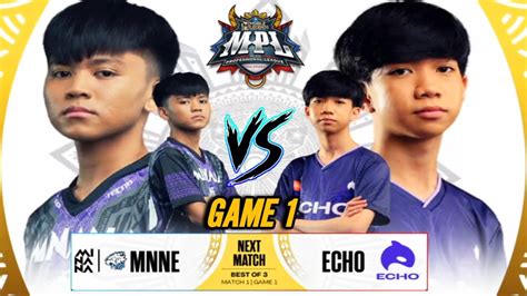 ECHO VS MINANA EVOS GAME 1 MPL PH SEASON 12 WEEK 3 DAY 1 YouTube