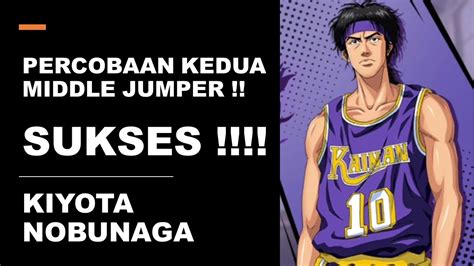 SUKSES KIYOTA NOBUNAGA BUILD MIDDLE JUMPER SLAM DUNK MOBILE